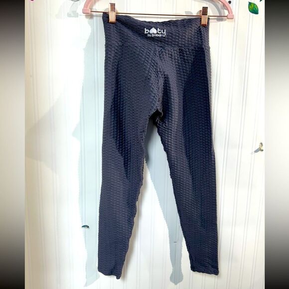 Booty by Brabants Textured Gray Activewear leggings OS - Picture 5 of 6